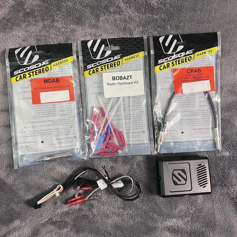 Scosche GM0516DDCS Car Stereo Installation Kit for GM Buick Chevy 1/2 DIN